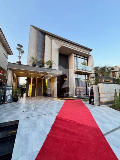 MOST UNIQUE DESIGN ONE KANAL FULL FURNISHED SOLAR INSDTALLED LUXURIOUS HOUSE NEAR RAYA GOLF CLUB FOR SALE