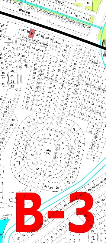 DHA Phase 6 sector B3 street 25 plot**