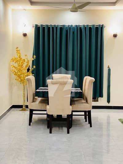 Furnished 125sq Yd Luxury Villa In Ali Block. 3Bedrooms, Drawing, Dining & American Kitchen. 5mins Drive From Main Gate Of BTK.