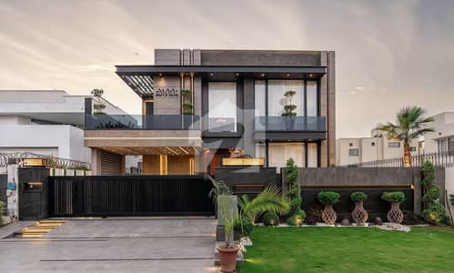 1 Kanal Brand New Ultra Modern Design Bungalow For Sale In DHA Phase 7 Top Location Near To Park