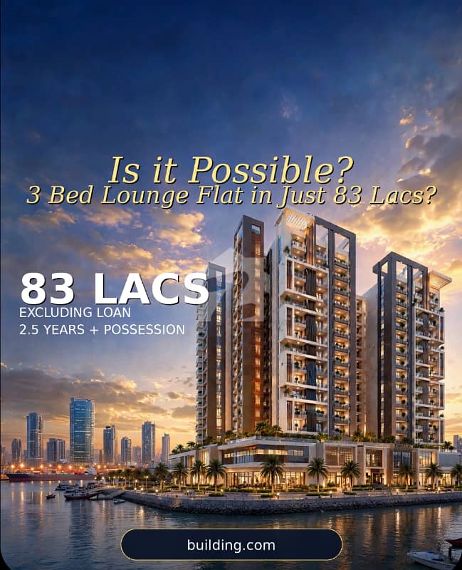 3 BED LUXURY APARTMENT ONLY 83 LAC ( Excluding Loan) 3 BED LUXURY APARTMENT ONLY 83 LAC ( Excluding Loan)