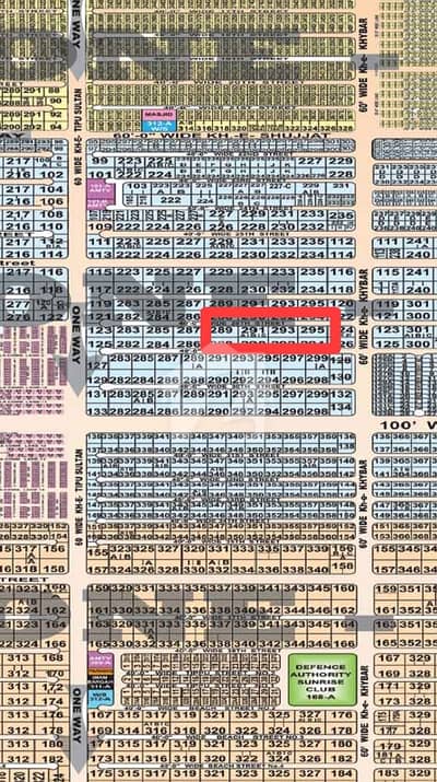 2000 Yrds PLOT Street 28 Before KHYBAN E KHYBER Best For INVESTMENT
