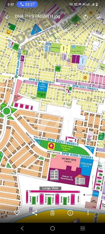 Q Block Opposite Theme Park Plot For Sale