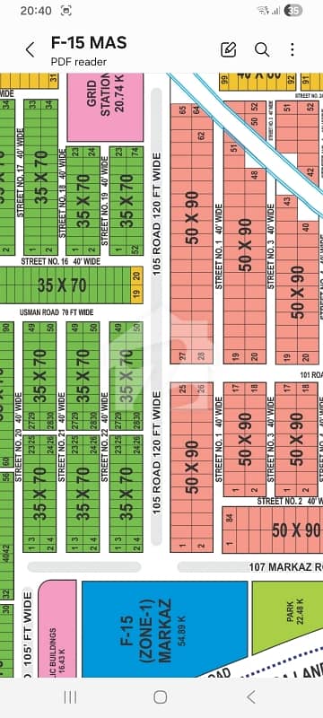 F-15/3 35x70 Plot