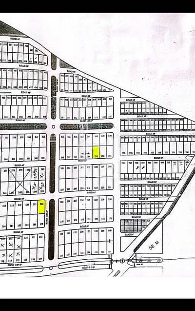 1 kanal Corner plot for Sale 100ft Road Executive Block Diamond City Sialkot Cantt