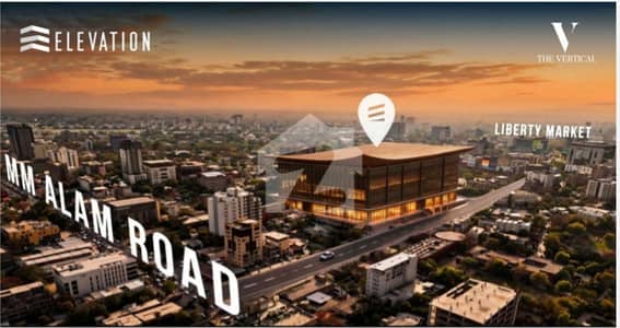 Business Hub - Elevation Shop Available For Sale on installment plan In MM Alam Road Nera Liberty Market