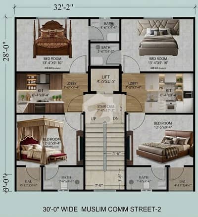 Muslim Commercial Booking Studio Apartment With *_LIFT_* And Shops Available. Muslim Commercial Booking Studio Apartment With *_LIFT_* And Shops Available.