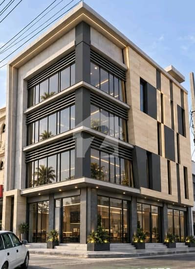 44 MARLA COMMERCIAL BUILDING FOR SALE MAIN BOULEVARD ALAMA IQBAL TOWN LAHORE