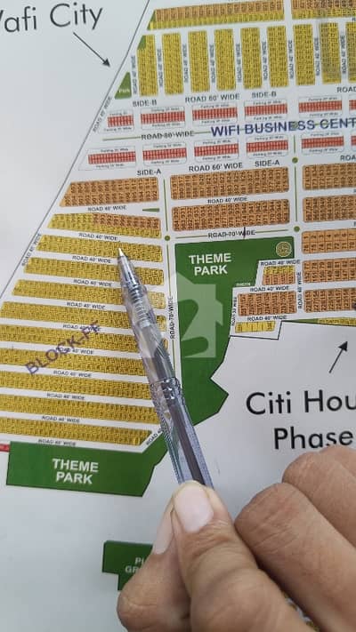 5 Marla Plot Available For Sale At Prime Location In Block FF Near Park Citi Housing Gujranwala
