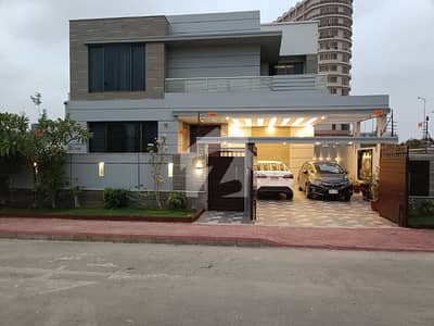 512 Sqyds A+++ Category Villa For Sale - Precinct 4 - 7 Bedroom With Basement - Owner Built House - Main Entrance - 16 KVA Solar - Full Furnished - 7.5 Crore - Bahria Town Karachi