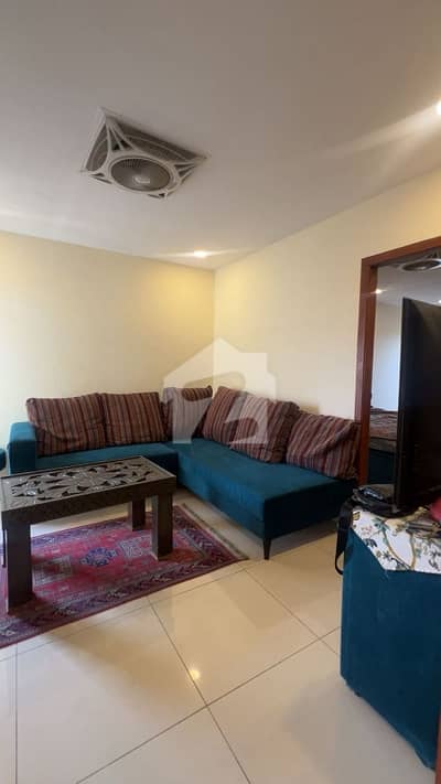 One Bedroom Corner Apartment Fully Furnished On Sale In Kazani Heights 1 Located On Main Islamabad Expressway.