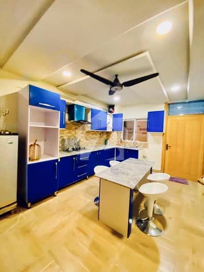 Furnished 1-Bedroom Apartment For Rent | Civic Center, Phase 4, Bahria Town