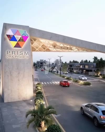 DHA 9 prism L block 10 Marla possession corner plot for sale available