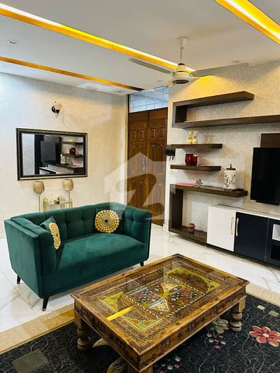 Luxurious Spacious Designer Fully Furnished Beautiful Family Apartment 3 Bed Available 24/7. Lift Available In Building Good Environment Prime Location
