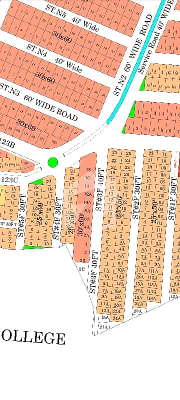 5 Marla Developed Plot For Sale | Sun-Facing | Carpet Street | Prime Location