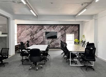 8 Marla Commercial Fully Furnished 4th Floor Available For Rent DHA Phase6 CCA1 With 15KV Solar Opsit Johnny And Jugnu