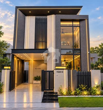 5 Marla brand New Ultra Modern Designer House Available for Sale in DHA Lahore