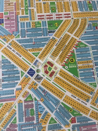 1 Kanal plot for sale in Valancia town lahore