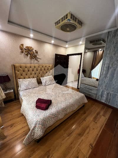 Real Picture. 2 Bed Fully Furnished Apartment Available For Rent Bahria Town Lahore