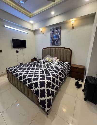 one bed furnished apartment available for rent in diamond mall gulberg green islamabad