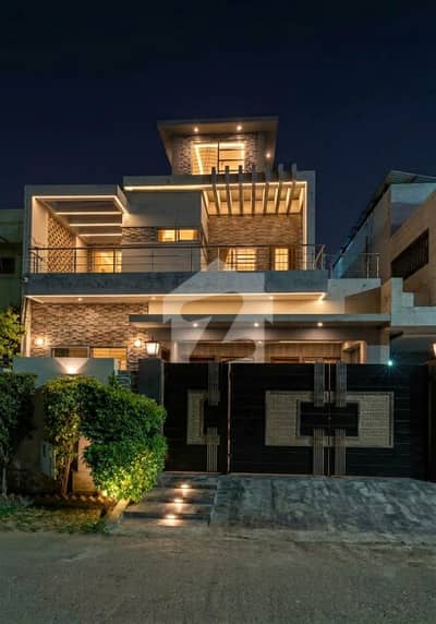 10-Marla Modern House For Sale Only One Option Near Park Masjid Eden City - Block A, Eden City, Lahore