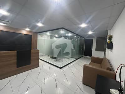 12 MARLA HALL FOR 2nd FLOOR RENT BOULEVARD NEAR KANAL RODE EXPO CENTER ONLY FOR OFFICE