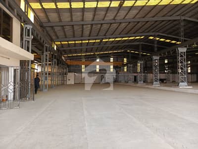 Property Links Offers Independent Gate 22000 Square Feet Ground Floor Water Proof Iron Shed Warehouse Available For Rent Located In Sector I-9 Industrial Area