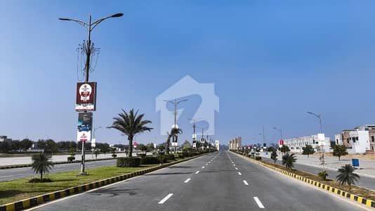 5.33 Marla Main Boulevard On Ground Ready To Possession Plot For Sale Zaitoon City Canal Road Lahore.