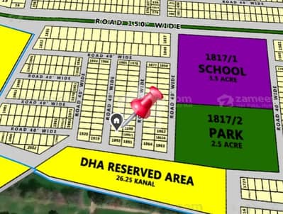 5 Marla Plot For Sale In DHA 9 Town D Block