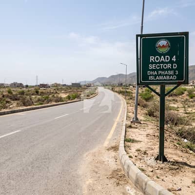 Prime 1 Kanal Non-Develop Investment Plot on 80ft Wide Road DHA Phase 3, Sector D