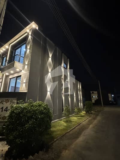 5 Marla Luxury Corner House for Sale in Al Haram Garden | Park Facing | 1.5 Story