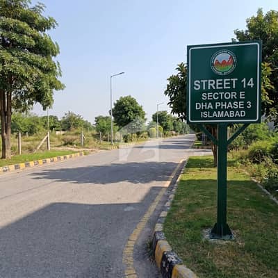 Prime Investment Alert! 1 Kanal Solid Land Plot in Sector E, DHA Phase 3 Islamabad
