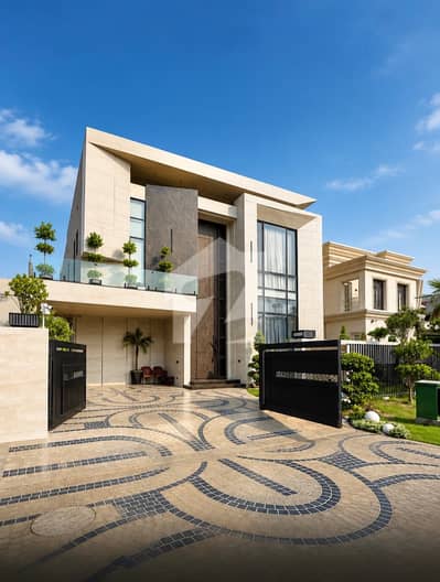 22Marla Like A Brand New House Top Quality Build Luxurious Beautiful Ultra Modern Design Villa Full Furnished With Basement For Sale In DHA Lahore Phase 6 Prime Location
