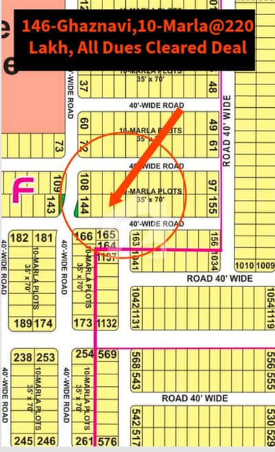 10 Marla Plot for Sale in Ghaznavi Block, Bahria Town Lahore | Prime Location & Excellent Investment Opportunity