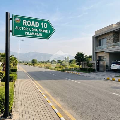 Luxury 1 Kanal Plot on 80ft Road | Sector F, DHA Phase 3 Islamabad