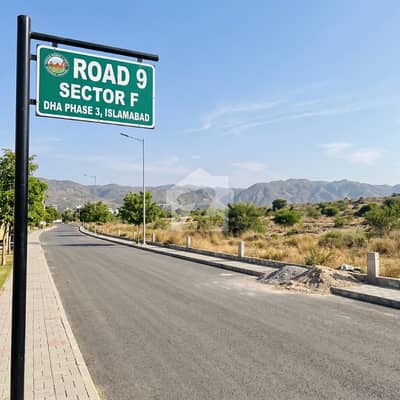 Prime Investment | 1 Kanal Plot on 80ft Road in Sector F DHA Phase 3, Islamabad