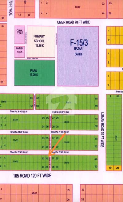Short Corner 10 Marla Plot Available Short Corner 10 Marla Plot Available