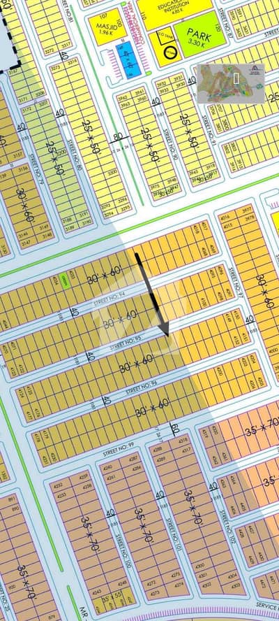 7 Marla Top Location Plot For Sale In Block A Faisal Hills