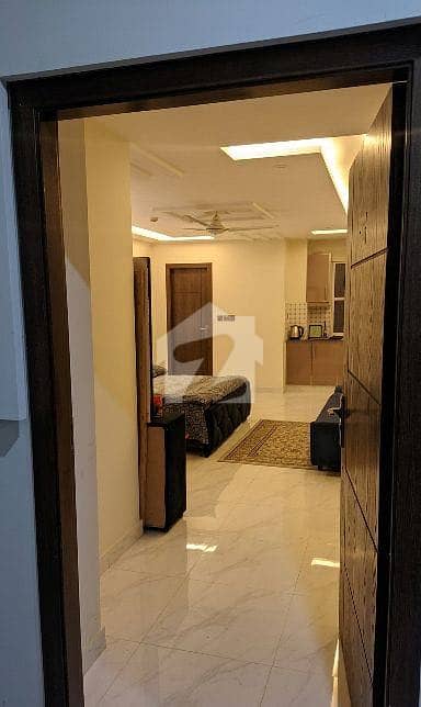 One bed fully furnished for rent c1 bahria Enclave islamabad
