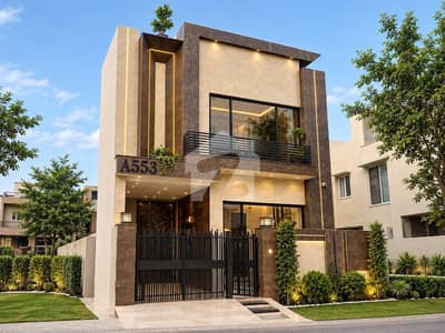 5 Marla Ultra Modran Designer Luxury House For Sale In DHA 9 Town Top Location Near To Commercial Near To Park