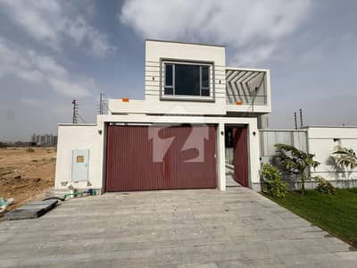 500 Sq Yd Elite Villa For Sale Precinct-9 (Bahria Hills), BTK. Elegant Design | 5 Or 6 Beds | Basement | Drawing, Dining, Lounge, Modern Kitchen & Greasy Kitchen. Heighted Location | Near Flagpole | Just 3 Mins Drive From Entrance.