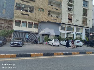 Ground with basement with mezinine available for rent in Shahbaz commercial main khyeban e sehar Near Saba avenue DHA phase 6 Karachi
