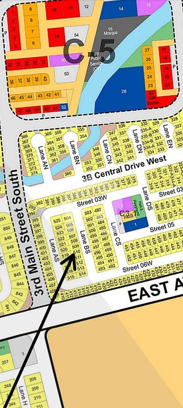 DHA City Sector 3b 200yard Plot Available For Sell