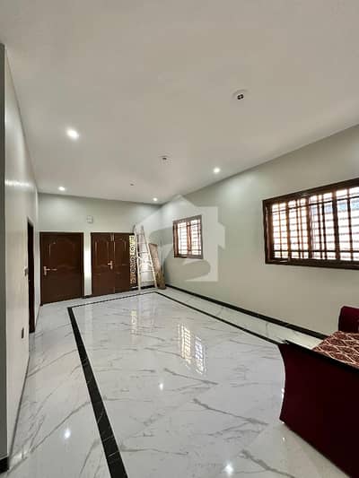BRAND NEW FIRST FLOOR PORTION FOR RENT Block 12, Gulistan-E-Johar, Karachi 220 Square Yards Corner Portion First Floor With Roof Access