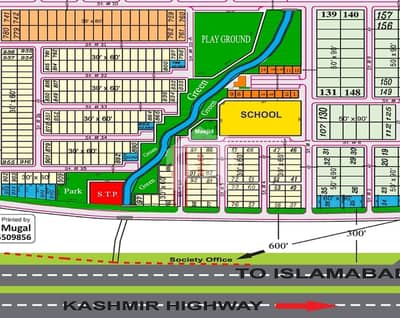 30x60 Non Possession Plot, Non LOP Area Available