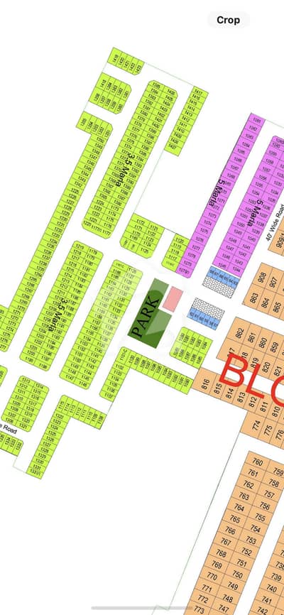 3.5 Marla Plot For Sale C Block, Central Park Housing Scheme, Lahore