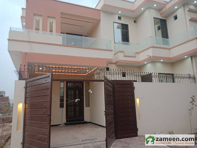 6 Marla Beautiful Corner House For Sale Few Yards Away From Main Northern By Pass Road