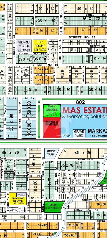 10 Marla plot for sale on St 802 10 Marla plot for sale on St 802