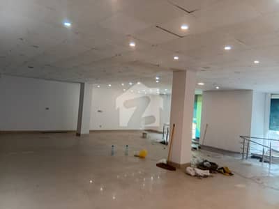 2800 Sqft Commercial Ground Floor (Hall) For Rent Near Allah Hoo Roundabout, Johar Towna Building Floor