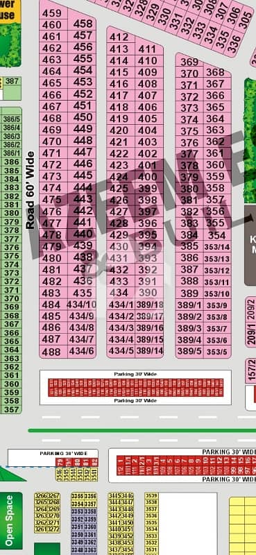 9.5 Marla Plot P Block 9.5 Marla Plot P Block